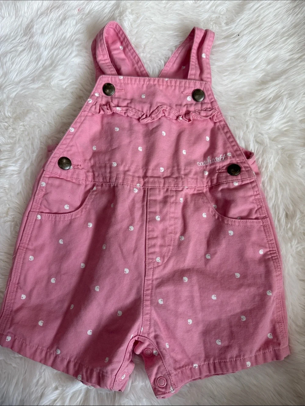 18M Baby  girl Bundle Disney, Carter’s, Cat & Jack, Carhartt 6 Pieces